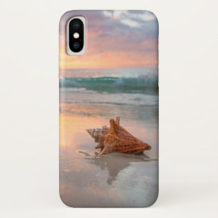 Conch Shell on the Beach   Jamaica iPhone X Case