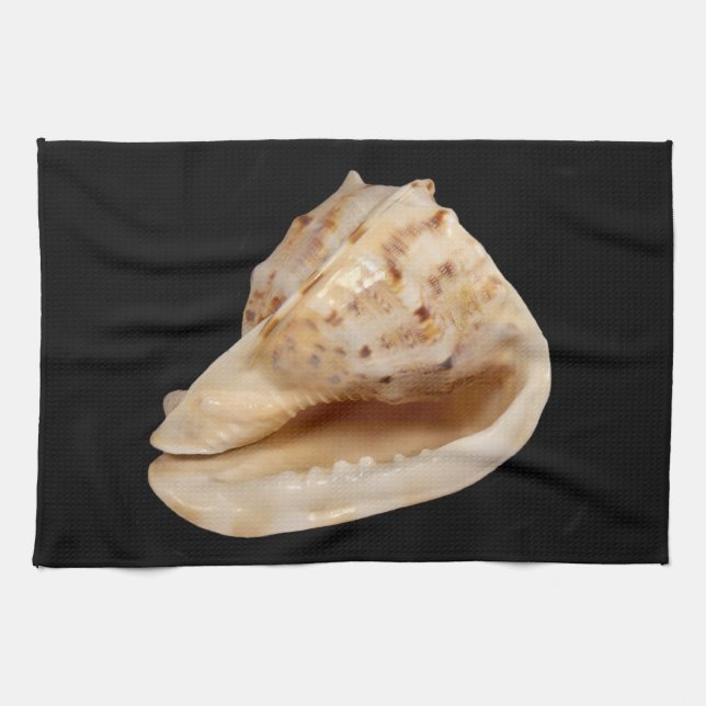 Conch Shell Tea Towel (Horizontal)