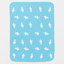 Conch Shells on Aqua