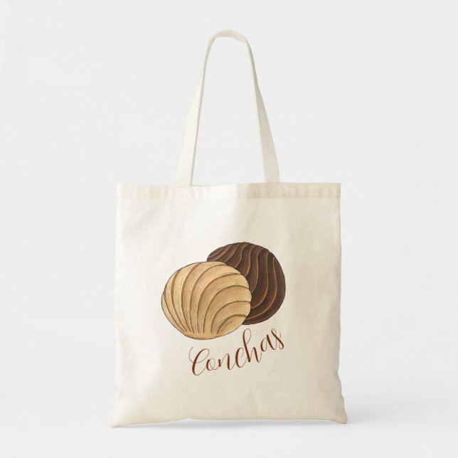 Conchas Mexican Pan Dulce Sweet Bread Panadería Tote Bag (Front)