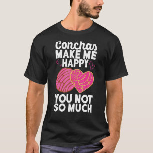 Conchas Pan Dulce Latina Mexican Mujer Concha Past T-Shirt