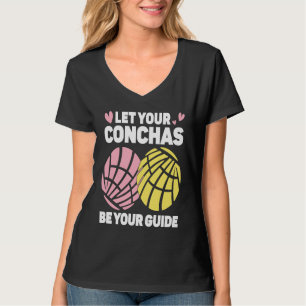 Conchas Pan Dulce Latina Mexican Mujer Concha Past T-Shirt