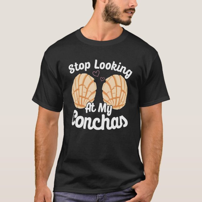 Conchas Pan Dulce Latina Mexican Mujer Concha Past T-Shirt (Front)