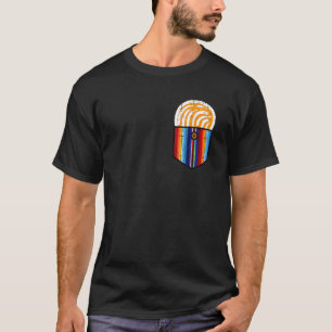 Conchas Serape Pocket Cinco De Mayo Mexican Fiesta T-Shirt