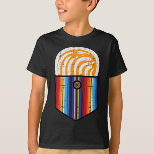 Conchas Serape Pocket Cinco De Mayo Mexican Fiesta T-Shirt