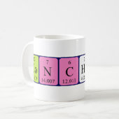 Conchetta periodic table name mug (Front Left)