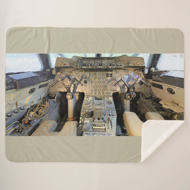 Concord Cockpit Sherpa Blanket (Front (Horizontal))