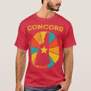Concord New Hampshire Vintage Distressed Souvenir T-Shirt