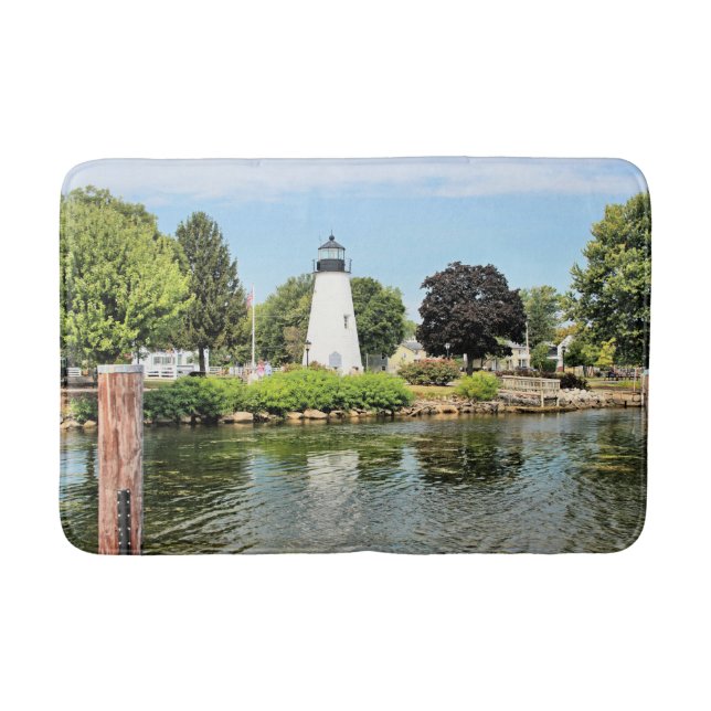 Concord Point Lighthouse, Maryland Bath Mat (Front)