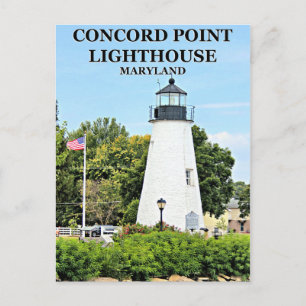 Concord Point Lighthouse, Maryland Postcard