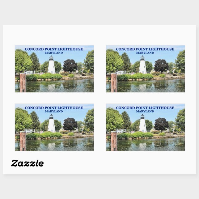 Concord Point Lighthouse, Maryland Stickers (Sheet)