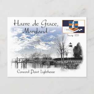 Concord Point Lighthouse Postcard