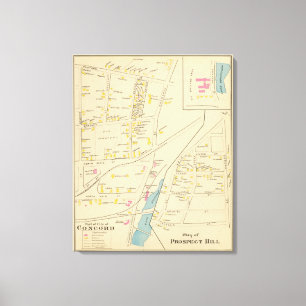 Concord, Prospect Hill Canvas Print