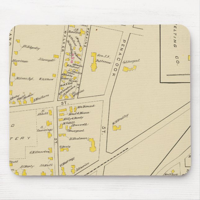 Concord, Prospect Hill Mouse Mat (Front)