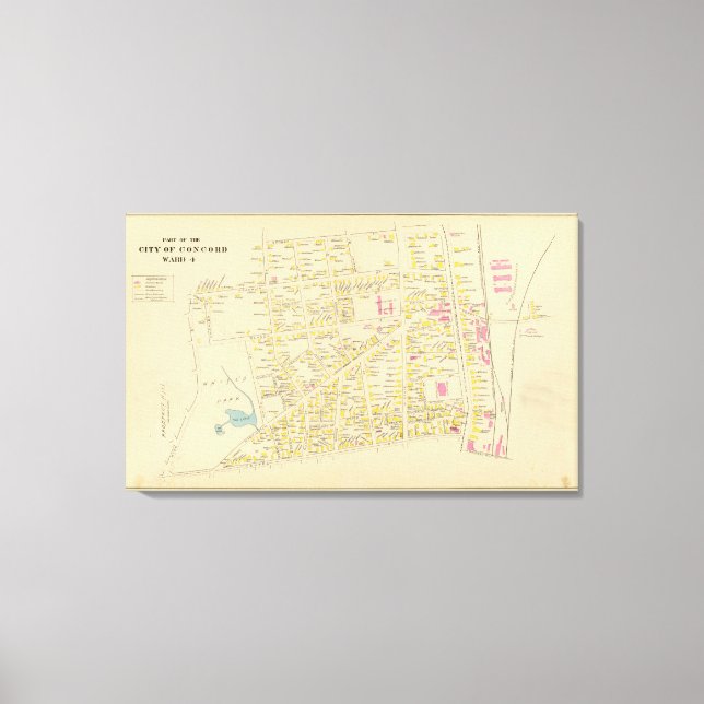 Concord, Ward 4 Canvas Print (Front)