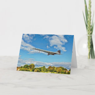 Concorde on Finals Card