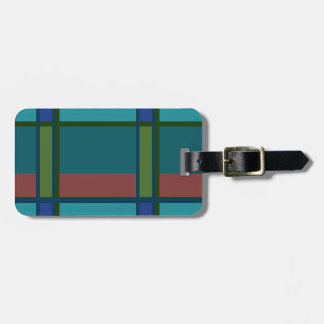 Concorde Personalised Luggage Tag (Front Horizontal)