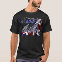 Concorde Retro Vintage British French aircraft tra