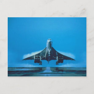 CONCORDE SST POSTCARD