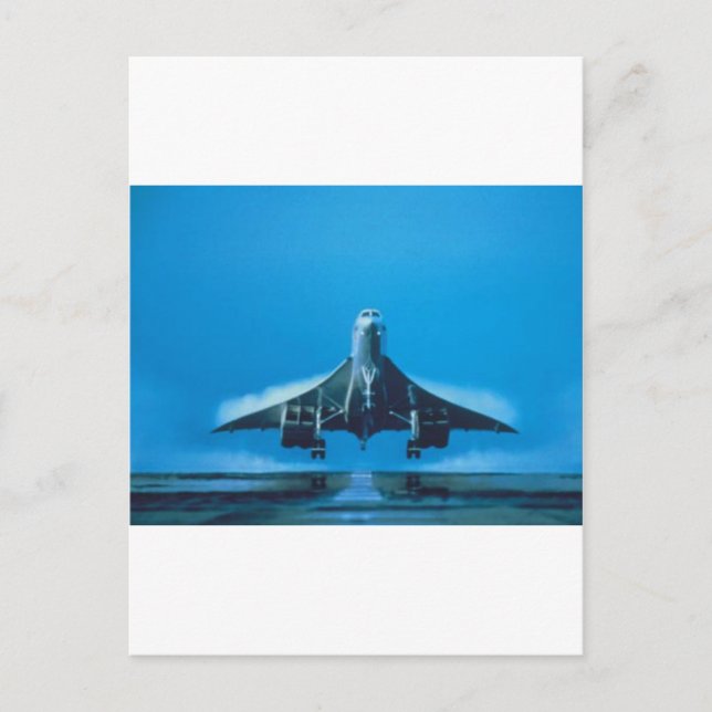 CONCORDE SST POSTCARD (Front)