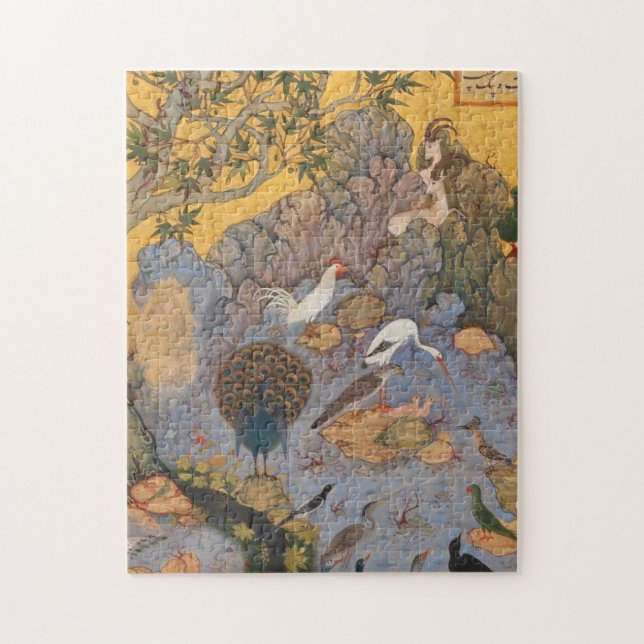 Concourse Of The Birds By Habiballah Of Sava Jigsaw Puzzle (Vertical)