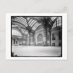 Concourse, Pennsylvania Station, New York Vintage Postcard