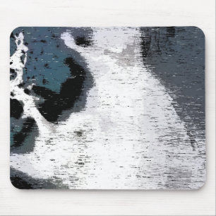 Concrete camouflage mouse mat