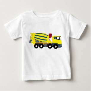Concrete Cement Truck Construction Trucks Baby T-Shirt