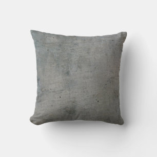 Concrete cement wall gray texture cushion