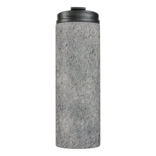 Concrete cement wall grey texture thermal tumbler