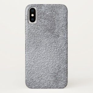 Concrete dark grey Stone Wall Texture Pattern iPhone X Case
