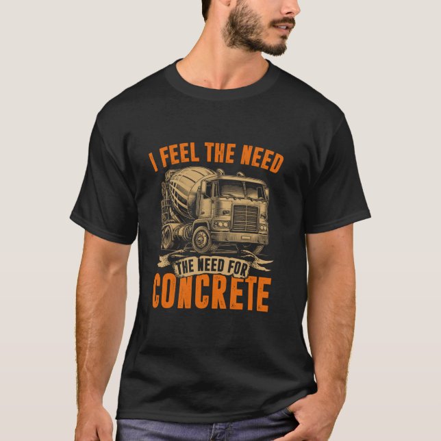 Concrete Driver T-Shirt (Front)