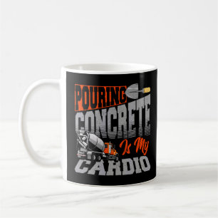 Concrete Finisher for an Concrete Construction Fan Coffee Mug