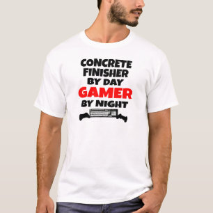 Concrete Finisher Gamer T-Shirt