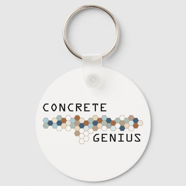 Concrete Genius Key Ring (Front)