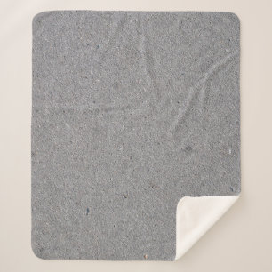 Concrete gray background texture sherpa blanket