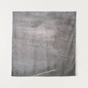 Concrete grey gray wall plaster tapestry