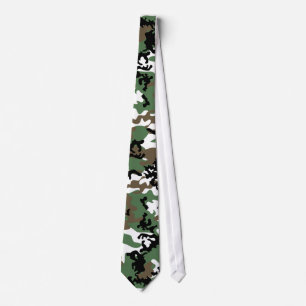 Concrete Jungle Camo Tie