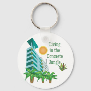Concrete Jungle Key Ring