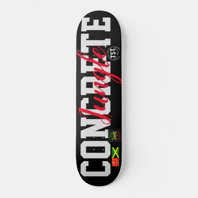 CONCRETE JUNGLE Skateboard (Front)