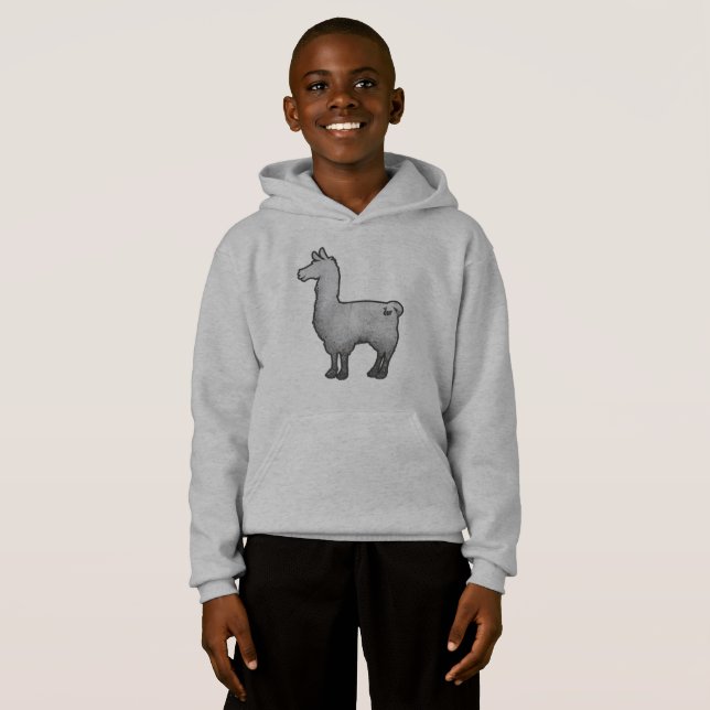 Concrete Llama Hoodie (Front Full)