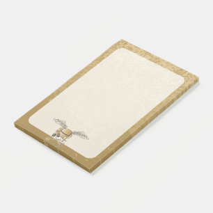 Concrete mixer beige post-it notes