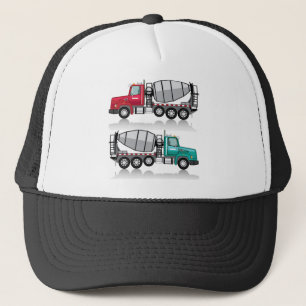 Concrete mixer Truck Trucker Hat