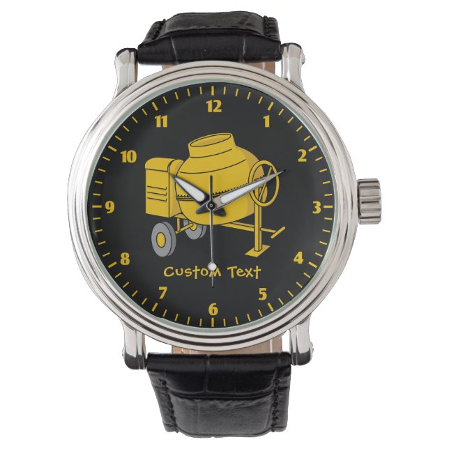 Concrete Mixer Watch (Front)