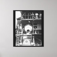 Concrete Mixing Plant vintage photograph 