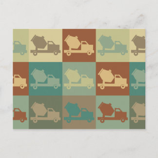 Concrete Pop Art Postcard
