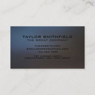Concrete Professional Metal Modern Business Card