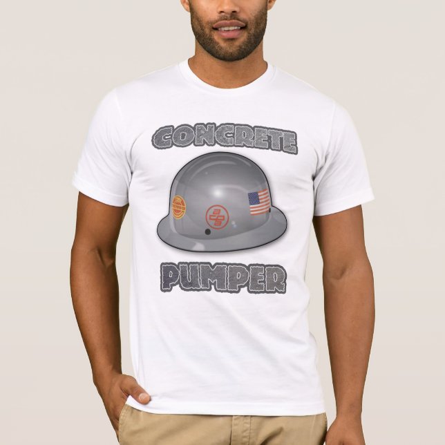 Concrete Pumping T-Shirt (Front)