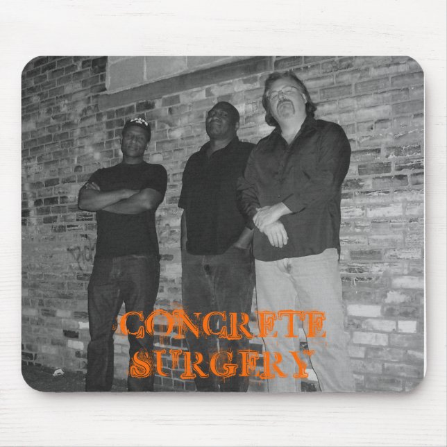 CONCRETE SURGERY Mousepad (Front)