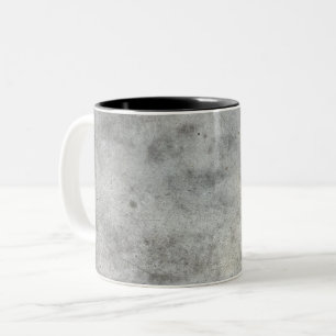 concrete texture cement pattern background minimal Two-Tone coffee mug